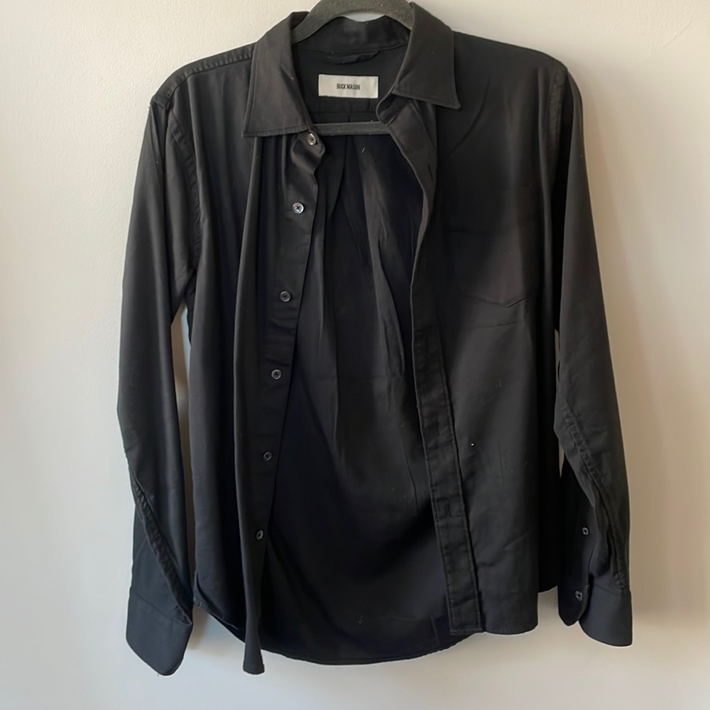 Buck Mason black button up